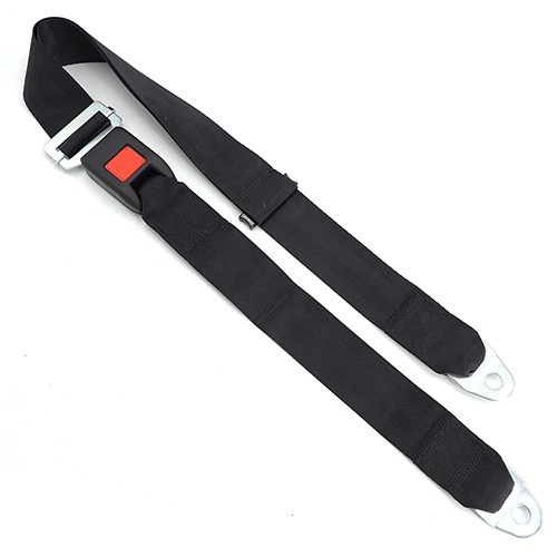 Hot sale harness 2 point black cheap seat belt for bus 