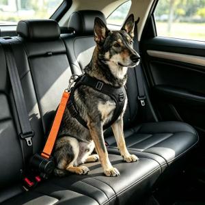 Auto Inertia Lock Retractable Dog Car Seat Belt Auto Inertia Lock Retractable Dog Car Seat Belt